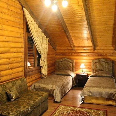 Natura Chalets Mega Chorio Экстерьер фото